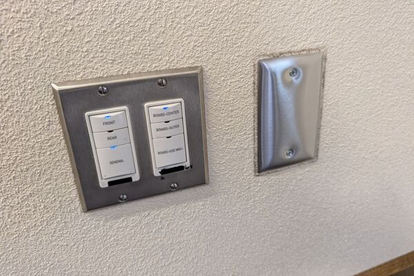 Lighting controls for the room