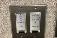 Lighting control panel