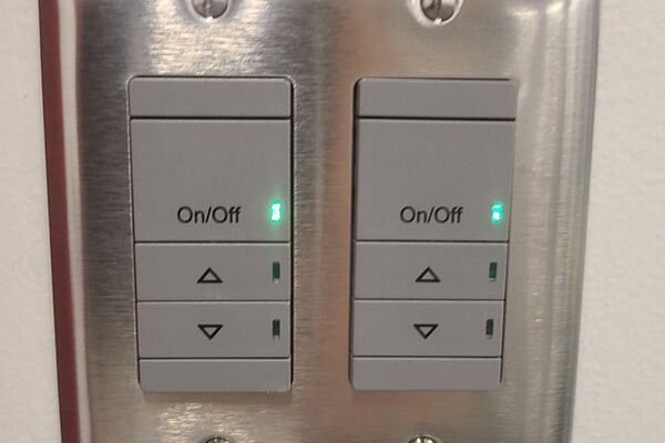 Lighting control panel