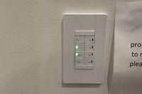 Lighting control panel