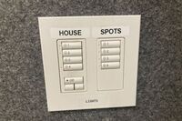 Lighting control panel