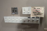 Lighting control panels