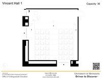 Room Layout Vincent Hall 1