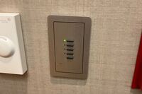 Lighting controls for the room