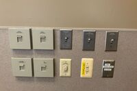 Lighting controls for the room